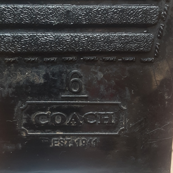 Coach rainboots - Picture 5 of 5